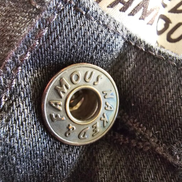 Naked & Famous The Crop Skinny Jeans - 2018 - Black Power Stretch - Sz 27 - NWT - Picture 7 of 16